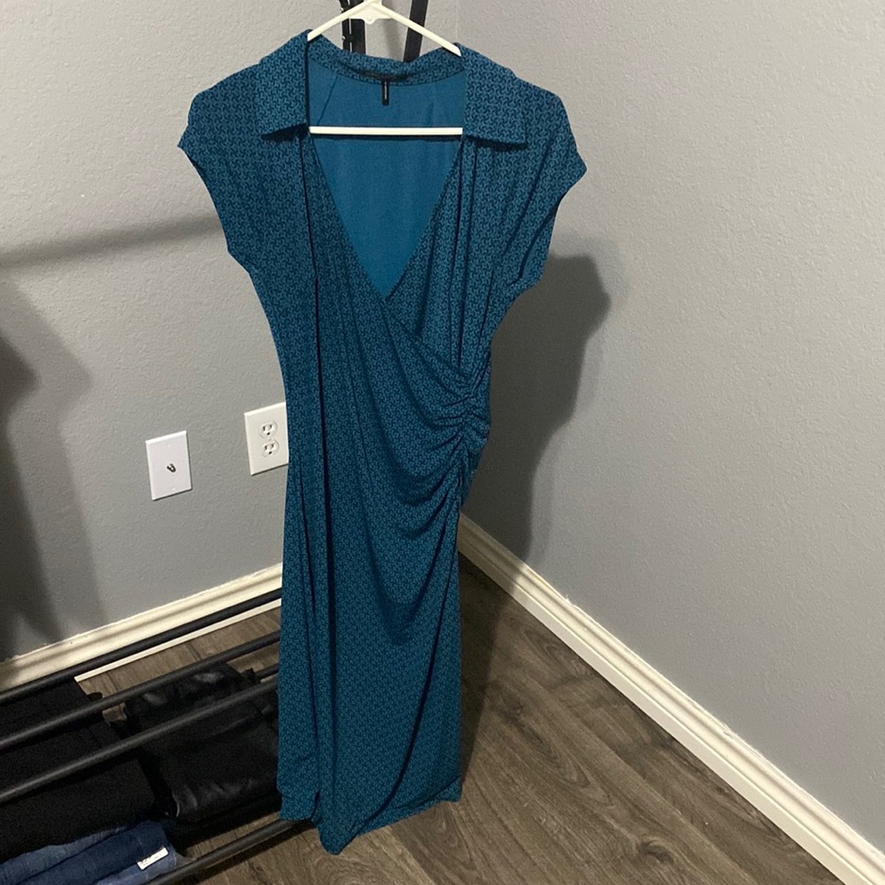 Daisy Fuentes wrap dress - small